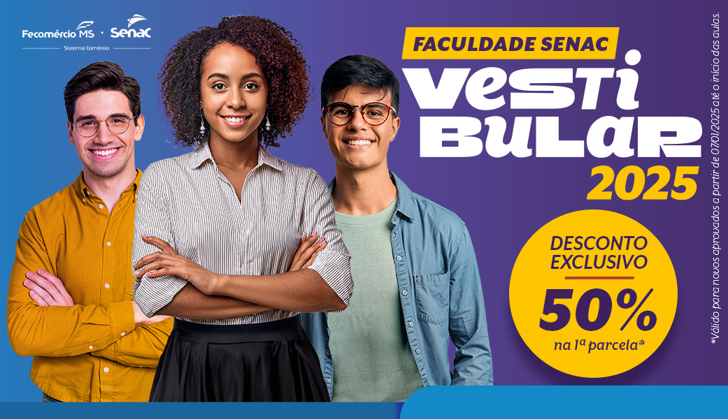 Aprovados terão 50% de desconto para ingressar no superior