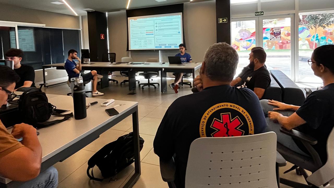 Samu e campeões do 'Senac Decola' melhoram sistema de emergência