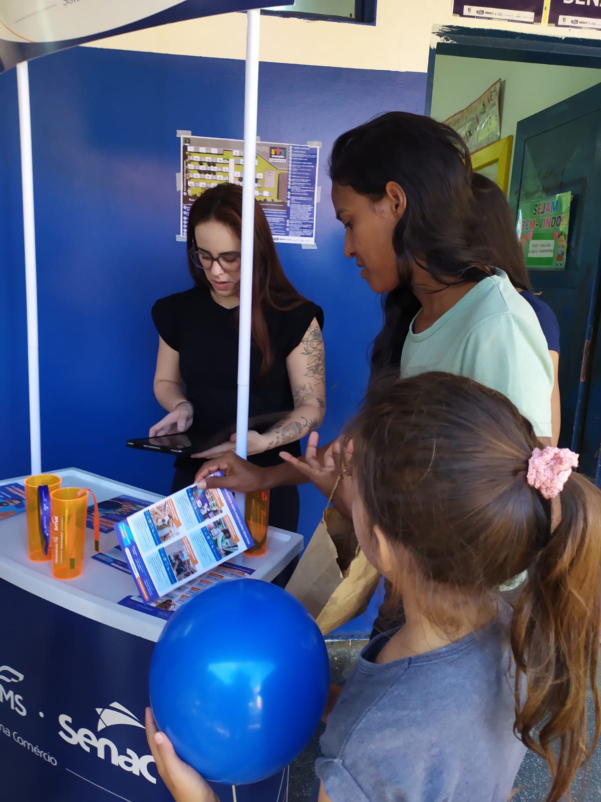 Mutirão 'Todos em Ação': Senac leva cursos e orientações para população 
